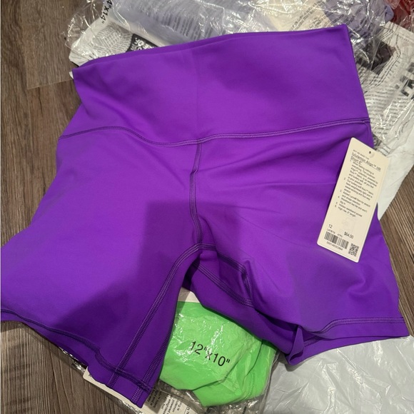 Lululemon Align High Rise 6” Atomic Purple Shorts - Picture 7 of 9